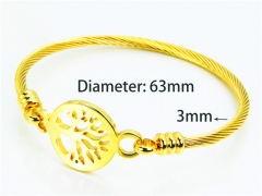 HY Jewelry Wholesale Popular Bangle of Stainless Steel 316L-HY58B0351NLA