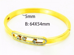 HY Wholesale Popular Bangle of Stainless Steel 316L-HY93B0434HOY