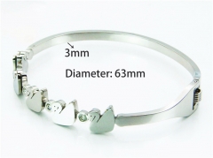 HY Wholesale Popular Bangle of Stainless Steel 316L-HY93B0232HJA