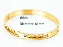HY Jewelry Wholesale Popular Bangle of Stainless Steel 316L-HY93B0270HLT