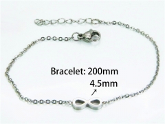 HY Wholesale Steel Color Bracelets of Stainless Steel 316L-HY25B0554KS