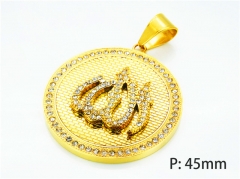 HY Wholesale Gold Pendants of Stainless Steel 316L-HY15P0164IKR