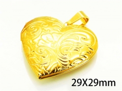 HY Wholesale Gold Color Pendants of Stainless Steel 316L-HY08P0302MZ