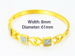 HY Wholesale Popular Bangle of Stainless Steel 316L-HY14B0685HOL