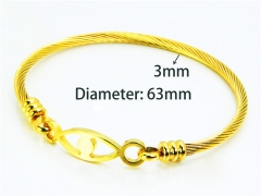 HY Jewelry Wholesale Popular Bangle of Stainless Steel 316L-HY58B0344NLX