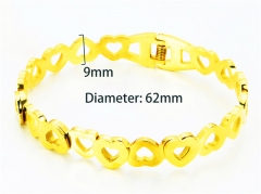 HY Jewelry Wholesale Popular Bangle of Stainless Steel 316L-HY93B0260HLA
