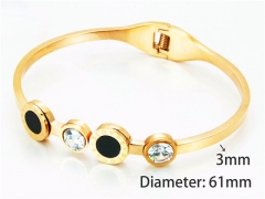 HY Wholesale Popular Bangle of Stainless Steel 316L-HY93B0216HOA