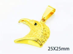 Gold Pendants of Stainless Steel 316L-HY15P0138HSS