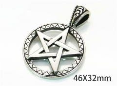 HY Wholesale Steel Pendants of Stainless Steel 316L-HY22P0499HIW