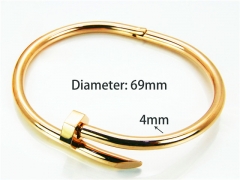 HY Jewelry Wholesale Popular Bangle of Stainless Steel 316L-HY93B0010HLX