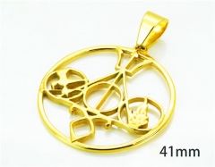 HY Wholesale Gold Pendants of Stainless Steel 316L-HY22P0538HKW