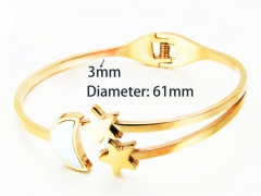 Popular Bangle of Stainless Steel 316L-HY93B0071HNW