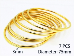 HY Wholesale Jewelry Popular Bangle of Stainless Steel 316L-HY58B0329HKC