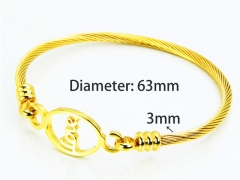 HY Jewelry Wholesale Popular Bangle of Stainless Steel 316L-HY58B0349NLE