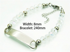 Steel Color Bracelets of Stainless Steel 316L-HY91B0152HID