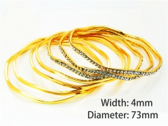 HY Wholesale Jewelry Popular Bangle of Stainless Steel 316L-HY58B0250IWW