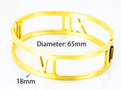 HY Jewelry Wholesale Popular Bangle of Stainless Steel 316L-HY93B0182HPA