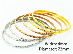 HY Wholesale Jewelry Popular Bangle of Stainless Steel 316L-HY58B0252HJW