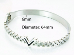 HY Jewelry Wholesale Popular Bangle of Stainless Steel 316L-HY93B0349HMZ