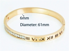 HY Wholesale Popular Bangle of Stainless Steel 316L-HY14B0142HOF