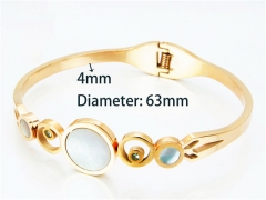 Popular Bangle of Stainless Steel 316L-HY93B0153HOX