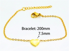 HY Wholesale Gold Bracelets of Stainless Steel 316L-HY25B0558KLD