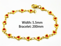 HY Wholesale Gold Bracelets of Stainless Steel 316L-HY70B0551KE