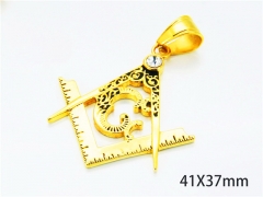HY Wholesale Gold Pendants of Stainless Steel 316L-HY15P0135HIY