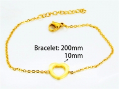 HY Wholesale Gold Bracelets of Stainless Steel 316L-HY25B0553KLS