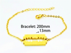 HY Wholesale Gold Bracelets of Stainless Steel 316L-HY25B0513LE