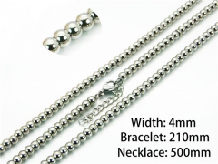 Necklaces   Bracelets Sets of Stainless Steel 316L-HY76S0363OG