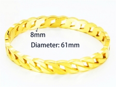 HY Jewelry Wholesale Popular Bangle of Stainless Steel 316L-HY93B0203HMX