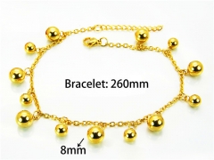 HY Wholesale Gold Bracelets of Stainless Steel 316L-HY70B0521NL
