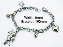 HY Wholesale Steel Color Bracelets of Stainless Steel 316L-HY70B0468KE