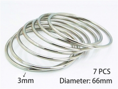 HY Wholesale Jewelry Popular Bangle of Stainless Steel 316L-HY58B0336PR
