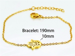 HY Wholesale Gold Bracelets of Stainless Steel 316L-HY25B0539KLS