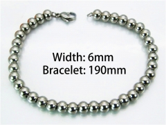 HY Wholesale Steel Color Bracelets of Stainless Steel 316L-HY70B0445LW