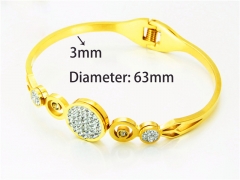 HY Wholesale Popular Bangle of Stainless Steel 316L-HY14B0688IHR