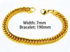 HY Wholesale Gold Bracelets of Stainless Steel 316L-HY70B0436LZ