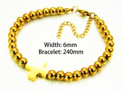 HY Wholesale Gold Bracelets of Stainless Steel 316L-HY91B0190HIU