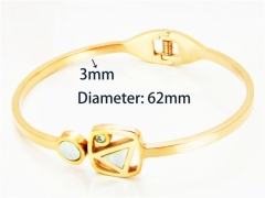Popular Bangle of Stainless Steel 316L-HY93B0077HNW
