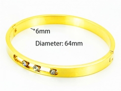 HY Wholesale Popular Bangle of Stainless Steel 316L-HY93B0287HMZ