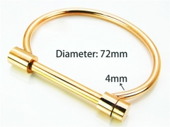 HY Jewelry Wholesale Popular Bangle of Stainless Steel 316L-HY93B0005HKS