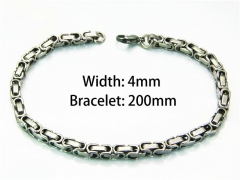 HY Wholesale Steel Color Bracelets of Stainless Steel 316L-HY54B0118MX