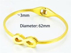 HY Jewelry Wholesale Popular Bangle of Stainless Steel 316L-HY93B0362HKE