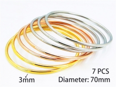 HY Wholesale Jewelry Popular Bangle of Stainless Steel 316L-HY58B0331HIR