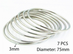 HY Wholesale Jewelry Popular Bangle of Stainless Steel 316L-HY58B0330PD