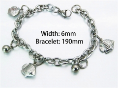 HY Wholesale Steel Color Bracelets of Stainless Steel 316L-HY70B0463KZ