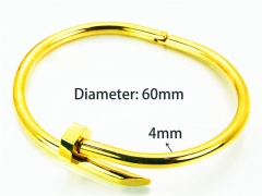 HY Jewelry Wholesale Popular Bangle of Stainless Steel 316L-HY93B0009HKS