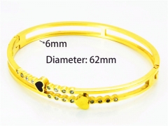 HY Wholesale Popular Bangle of Stainless Steel 316L-HY93B0368HMB